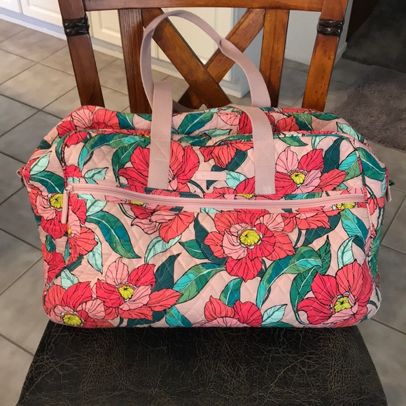 Vera Bradley Handbags - Vera Bradley Travel Duffle w/ Handle Slot